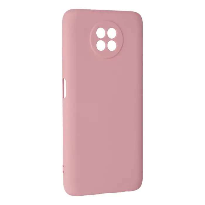 Xiaomi Redmi Note 9 5g Kılıf Nano İçi Kadife Silikon - Pembe