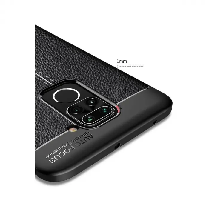 Xiaomi Redmi Note 9 Kılıf Auto Focus Kapak - Lacivert