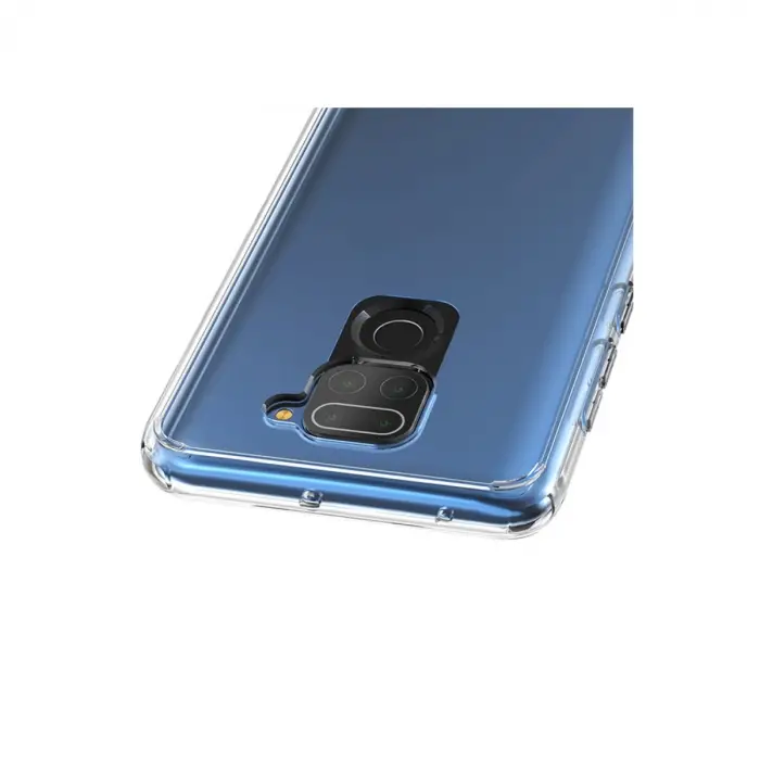 Xiaomi Redmi Note 9 Kılıf Lüx Şeffaf Silikon - Şeffaf