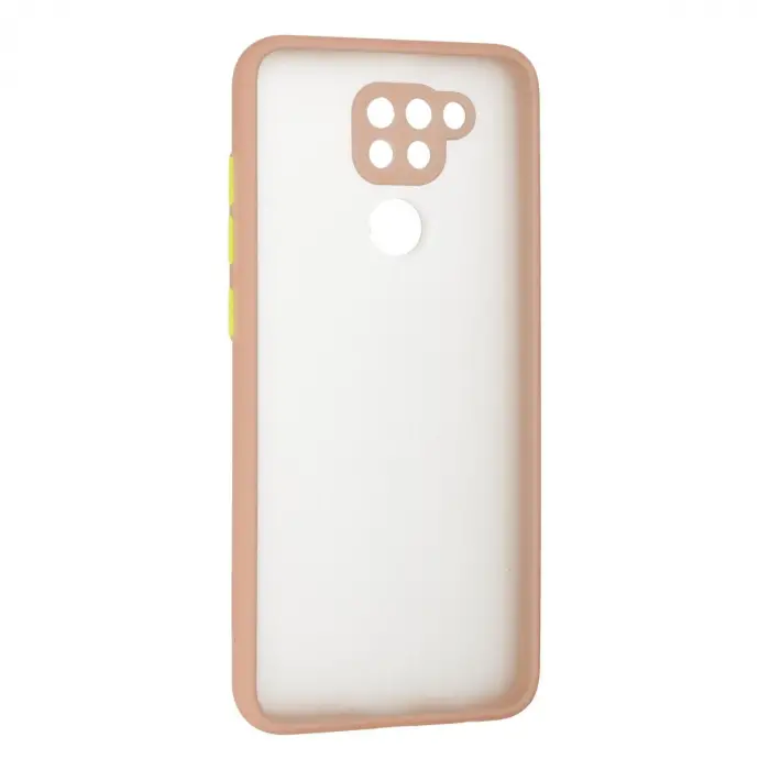 Xiaomi Redmi Note 9 Kılıf Montreal Silikon Kapak - Pembe