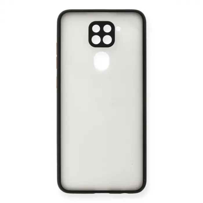 Xiaomi Redmi Note 9 Kılıf Montreal Silikon Kapak - Siyah