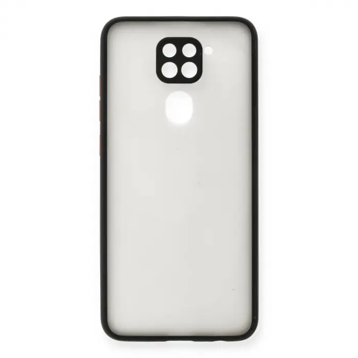 Xiaomi Redmi Note 9 Kılıf Montreal Silikon Kapak - Siyah