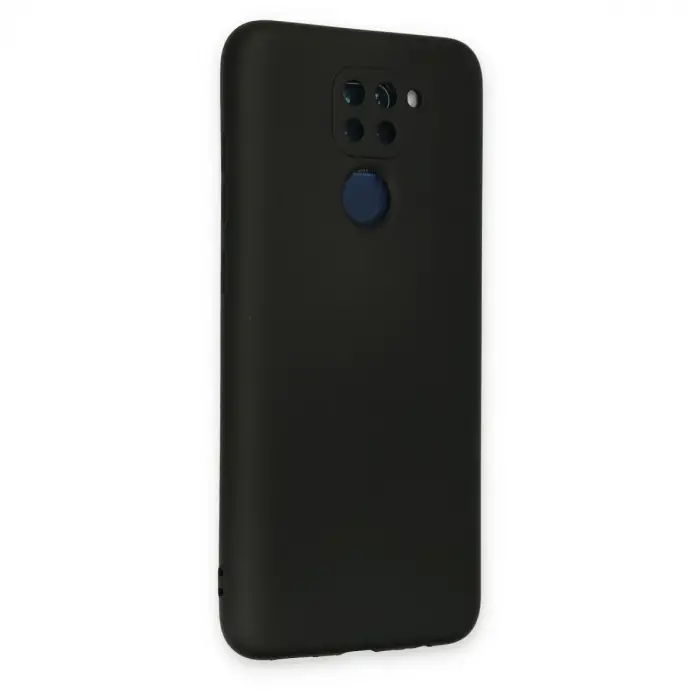 Xiaomi Redmi Note 9 Kılıf Nano İçi Kadife Silikon - Siyah