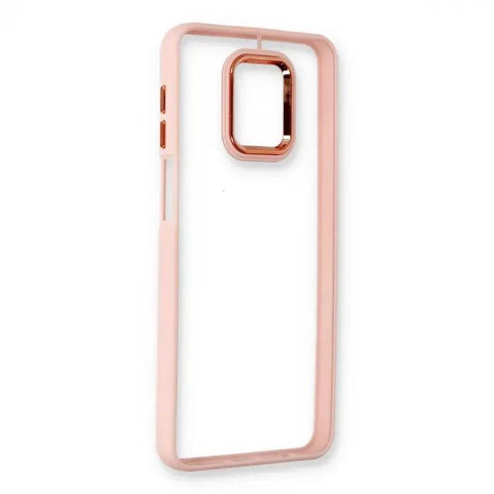 Xiaomi Redmi Note 9 Pro Kılıf Dora Kapak - Pudra