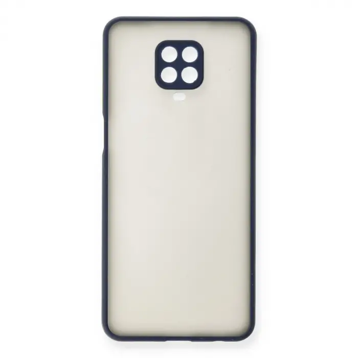 Xiaomi Redmi Note 9 Pro Kılıf Montreal Silikon Kapak - Lacivert