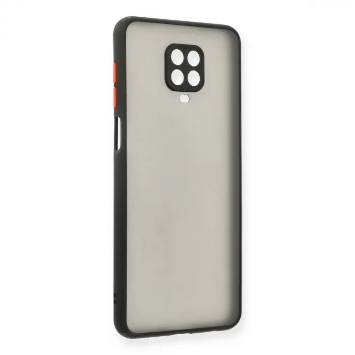 Xiaomi Redmi Note 9 Pro Kılıf Montreal Silikon Kapak - Siyah