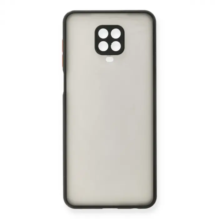 Xiaomi Redmi Note 9 Pro Kılıf Montreal Silikon Kapak - Siyah