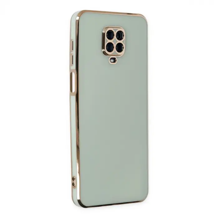 Xiaomi Redmi Note 9 Pro Kılıf Volet Silikon - Açık Yeşil