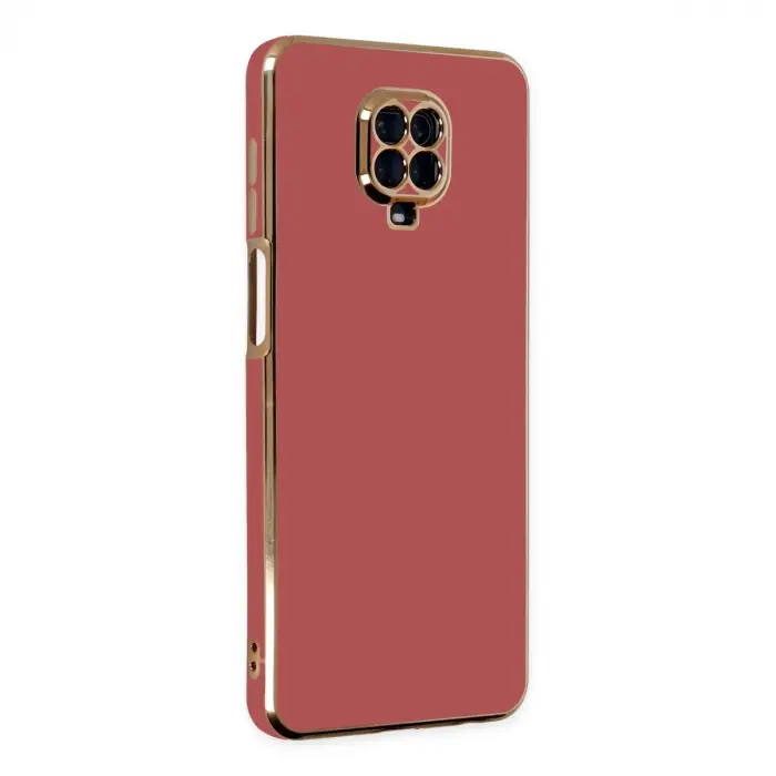 Xiaomi Redmi Note 9 Pro Kılıf Volet Silikon - Kırmızı