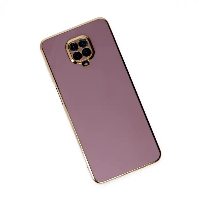 Xiaomi Redmi Note 9 Pro Kılıf Volet Silikon - Mor