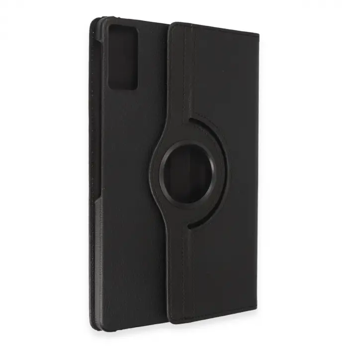 Xiaomi Redmi Pad Se Kılıf 360 Tablet Deri Kılıf - Siyah