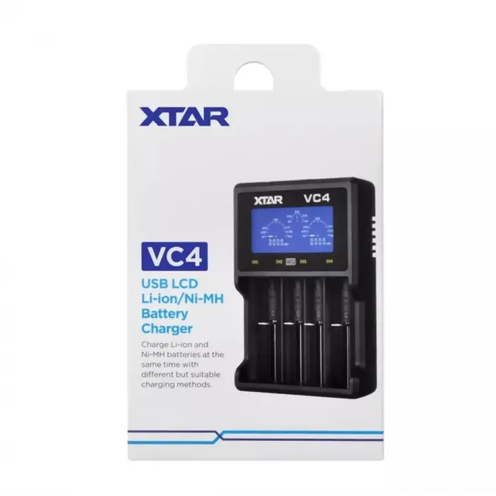 Xtar Vc4 Dörtlü Li-ion / Nı-cd / Nı-mh Pil Şarj Cihazı