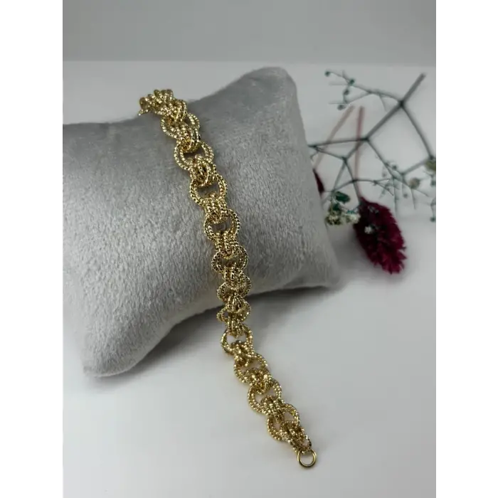    Pirinç Bileklikler 19 Cm  - Kbl0328