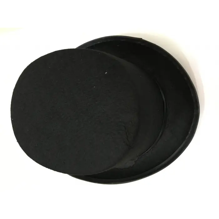 Yetişkinler İçin Siyah Renk Ringmaster Sihirbaz Şapkası Fötr Şapka 15 Cm