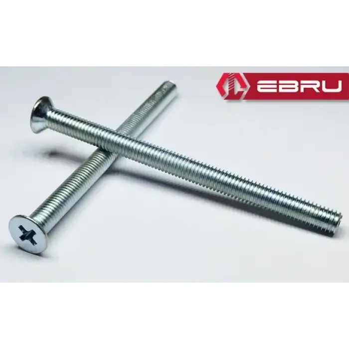 Yhb Göbek Kilit, Barel Vidası M5x50 - 100 Adet