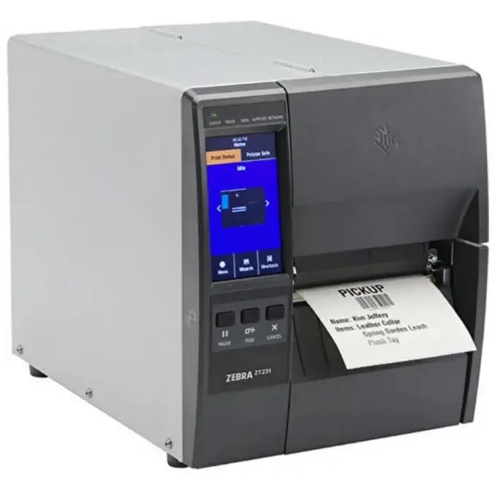 Zebra ZT231T Termal Transfer 203 Dpi Usb, Seri, Ethernet Endüstriyel Barkod Yazıcı
