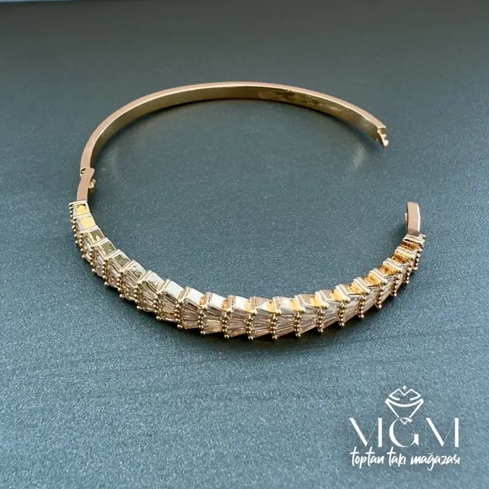 Zirkon Baget Taşlı Bileklik - Kbl0020