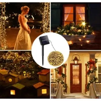 11m 100 Led Gün Işığı Solar Mz-66 Ve Mz-321