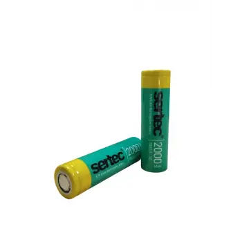 18650 3.7v 2000 Mah 1c Li-ıon Şarjlı Pil