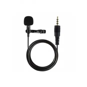 3.5mm Jak 1.5 Metre Double Mikrofon - Siyah