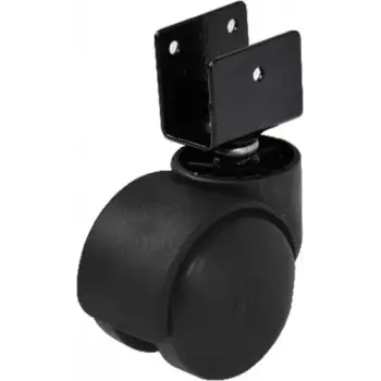 415 - Büro Tipi Kısa U Tablalı Tekerlek - 4 Adet