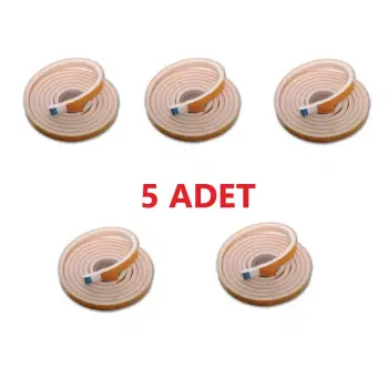 5 Adet 9 Metre Pencere Izolasyon Bandı Yapışkanlı Cam Yalıtım Süngeri Rüzgar Soğuk Kesici Pimapen Fitili