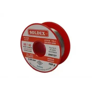 60/40 Lehim Teli 100 Gr 0,50 Mm (sn:60 / Pb:40)