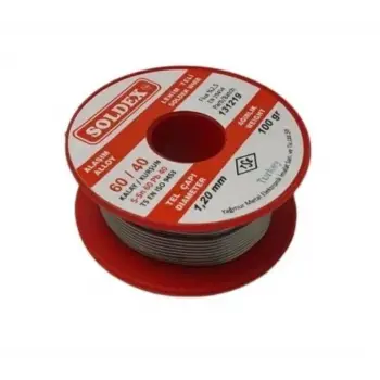 60/40 Lehim Teli 100 Gr 1.20 Mm (sn:60 / Pb:40)