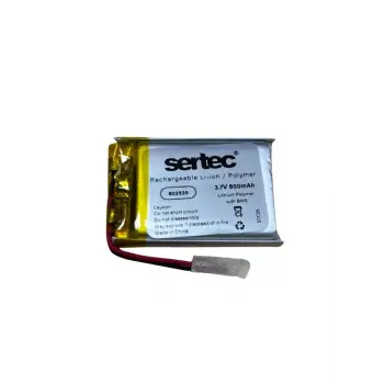 602535 3.7v 600 Mah Li-polymer Pil (devreli/1.5a)