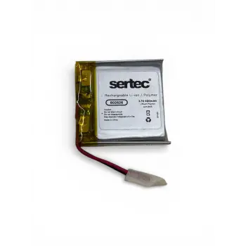 602626 3.7v 400mah Li-polymer Pil (devreli/1.5a)