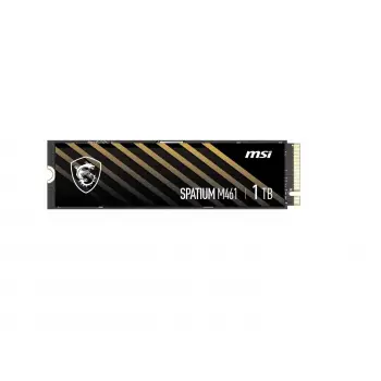 Msi 1TB Spatium M461 5000-3200MB-s PCIe Gen 4.0 NVMe M.2 SSD Disk (KDO)