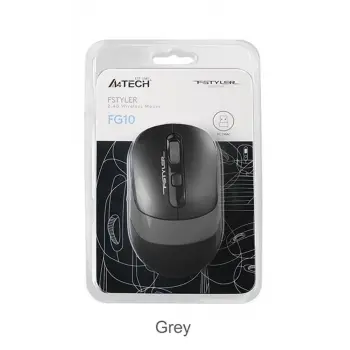 A4 Tech Fg10 Gri Nano Kablosuz Optik 2000 Dpı Mouse (KDO)