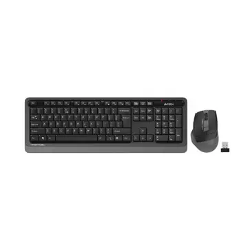 A4 Tech Fg1035 2.4G Gri Q Fn-Mm Klv+Optik Mouse Set (KDO)