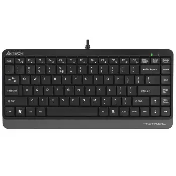 A4 Tech FK11 Q Usb Kablolu Mm Mini Gri Siyah Klavye (KDO)