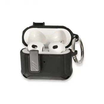 Airpods 3 (3.nesil) Truva Kılıf - Siyah