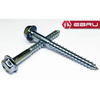 Altıköşe Başlı Flanşlı Trifon Vida 10x100 - 10 Adet