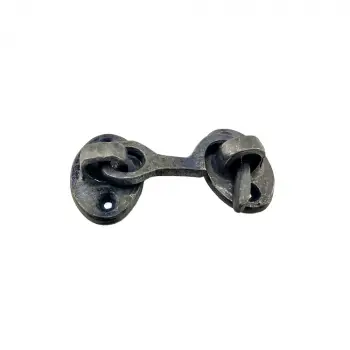 Antika Tarz Dekoratif Pirinç  Çengeli - 5cm, Oksit