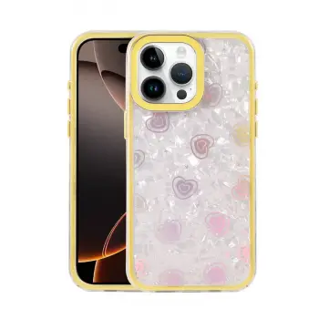 Apple İphone 16 Pro Lumi Desenli Kapak - Sarı