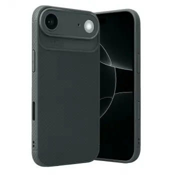 Apple İphone 17 Air Auto Focus Karbon Kapak - Koyu Yeşil