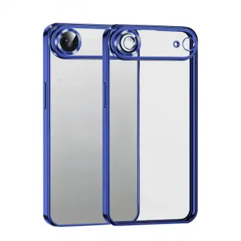 Apple İphone 17 Air Razer Lensli Silikon - Lacivert