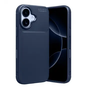 Apple İphone 17 Auto Focus Karbon Kapak - Lacivert