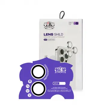 Apple İphone 17 Bilvis Titan Kamera Lens - Gümüş