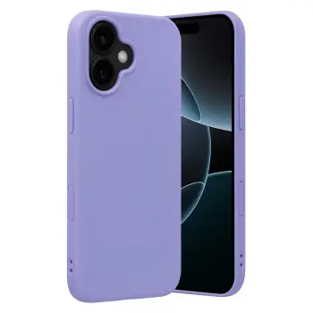 Apple İphone 17 Nano İçi Kadife Silikon - Lila