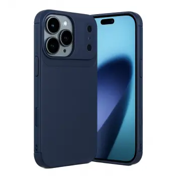 Apple İphone 17 Pro Auto Focus Karbon Kapak - Lacivert