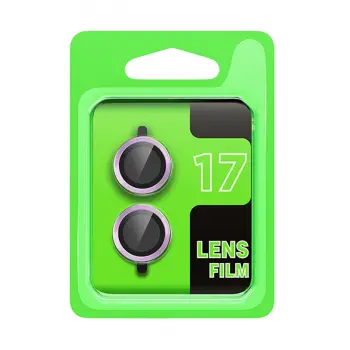 Apple İphone 17 Raze Metal Kamera Lens - Açık Mor