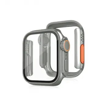Apple Watch 41mm Watch 49mm Kasa Dönüştürücü Ve Ekran Koruyucu - Yıldız Işığı