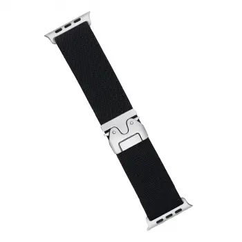 Apple Watch 42mm Forest Kumaş Kordon - Siyah