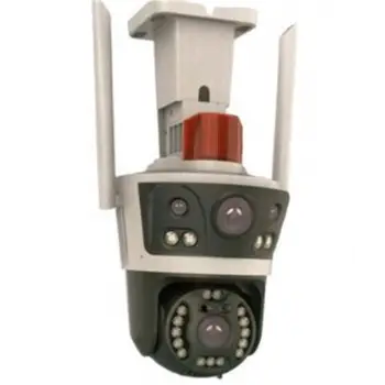 Apronx APX-WP262 6mp 3.6mm Çift Kamera 21 LED Wifi Ptz Kamera