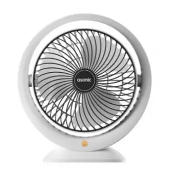 Asonic AFN25 Beyaz-Siyah Type-C Masaüstü Usb Fan (KDO)