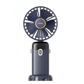 Asonic AFN28 Lacivert 500mAh 3 Kademe Dijital Göstergeli Katlanabilir Mini USB Fan